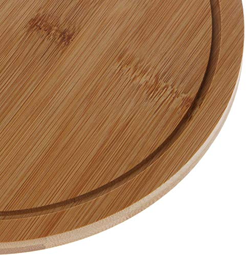 Snijplank, Pizzeria Peddel, Hout Pizza Peel, Serveerlade, Duurzame Ronde Pizza Paddle Spatel Ronde Transfer Lade Maken… - Afbeelding 6