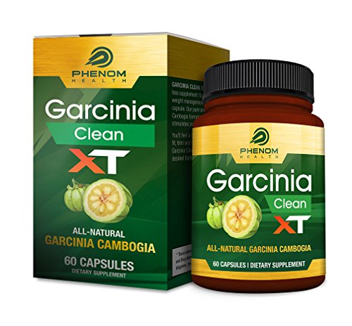 Garcinia Clean XT - all natural garcinia cambogia supplement - 60 capsules