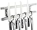 ECO KITCHEN 12 Inch Stainless Steel Magnetic Knife Holder - Magnetic Knife Strip with 4 Hooks - Knife Rack/Knife Bar for Kitchen Utensils and Cooking Sets - Save Your Space Now!