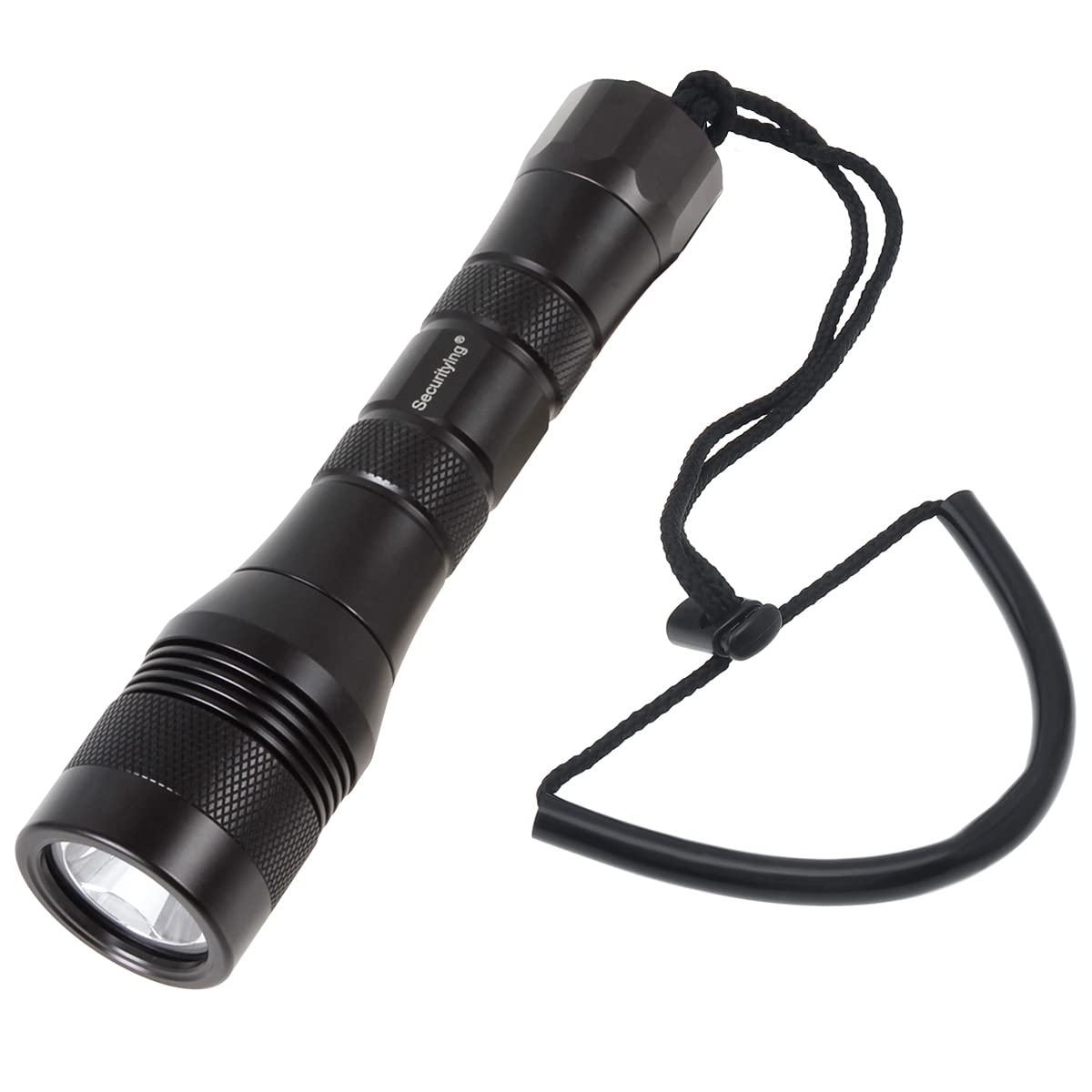 Photo 1 of SecurityIng Waterproof 1000 Lumens LED Diving Flashlight UnderWater 150m Super Bright LED Scuba Light, 9 Degrees Narrow-angle Beam Diving Safety Light Night Dive Torch