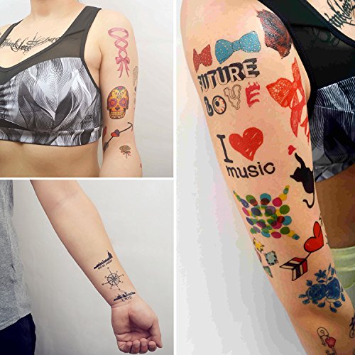 Hot Sale Cokohappy Mignonne Temporaire Tatouage 4 Différent