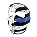 Zanheadgear® Full Mask Neoprene Thin Blue Line