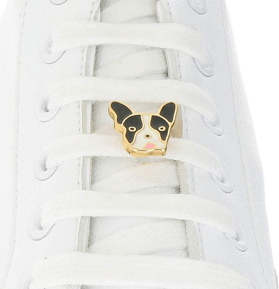 Shoelace Customization - Large Dog Head Shoelace Charm - trainer tag for Nike, Adidas, Converse, Puma, Vans sneakers - Inspirational Gift - Fashion Accessory Gift - shoelace charms for runners