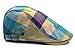 Mens Plaid Flat Cap Ivy Gatsby Newsboy Hats Summer Cabbie Hunting Hat Blue