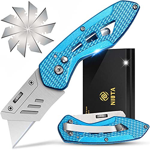 NIUTA Folding Utility Knife, box cutter Pocket