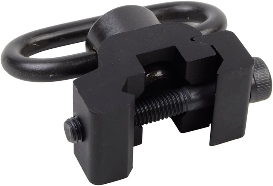 OAREA 20mm Rail Mount Paintball Airsoft Quick Release Detach QD Sling Swivel Tactical Military Sling Loop Picatinny for Gun Rifle Shotgun - Image 4