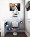 brightmaison White Crown Molding Floating Shelf Picture Ledge for Frames Book Display Décor with Concealed Metal Bracket for Stable Wall Mount