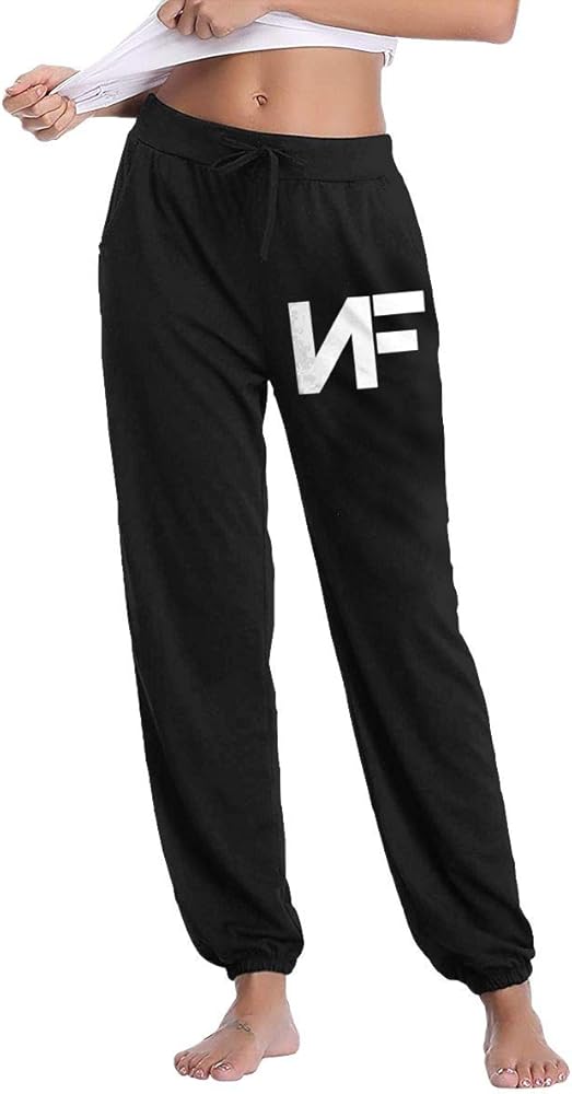 black baggy track pants