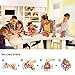 KIDCHEER Magnet Building Tiles, Magnetic 3D Building Blocks Set for Kids, Magnetic Educational Stacking Blocks Boys Girls Toys