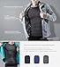 Tesla BU-MHS100-BLK_Large Blank Men's Microfiber Fleece Lined Top & Bottom Set MHS100