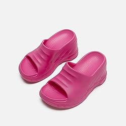 Arqa Marshmallow Wedge Sandals for Women Open Toe