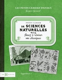 Petit cahier de sciences naturelles
