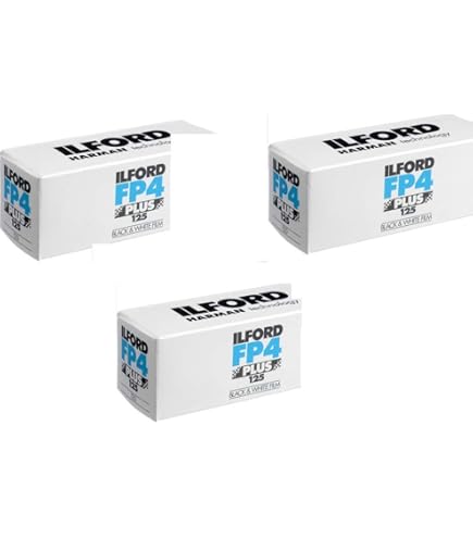 Amazon.com : Ilford FP4+ Black and White 4x5 Sheet Film Pack of 25
