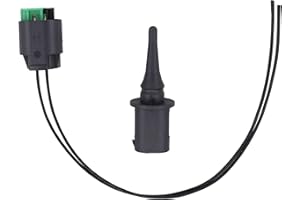 NewYall Outer Ambient Air Temperature Sensor and Plug Kit for Mercedes-Benz W168 W169 W245 W202 W203 0075421318 26086 80733054280 0005428418 A0005428418 A0075421318