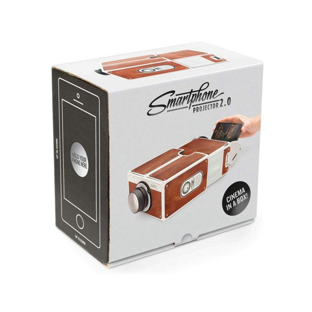 Kiloid Small Home Theater DIY Mobile Phone Projector Overhead Projectors