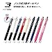 Uni Ballpoint Pen Jetstream 3 Color Black, Red, Blue Ink 0.5mm, Red (SXE340005.15)