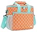 MIER 24 Can Large Capacity Soft Cooler Tote Insulated Lunch Bag Outdoor Picnic Bag, Orange