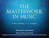The Masterwork in Music: Volume I; 1925 (Dover Books on Music and Music History)