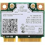Bplus: Intel Network 7260.HMWG WiFi Wireless-AC 7260 H/T Dual Band 2x2 AC+Bluetooth HMCPartner; Bluetooth half Size Module