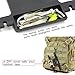PSKOOK Spool Tool Paracord Organizer with Tidy Holder Parachute Cord Winder Paracord Keeper (Black)