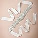 Remedios Exquisite Sash Rhinestone Wedding Bridal Belt for Party Evening dress,Ivory