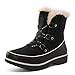 GLOBALWIN Women's Fur Trek Winter Boots