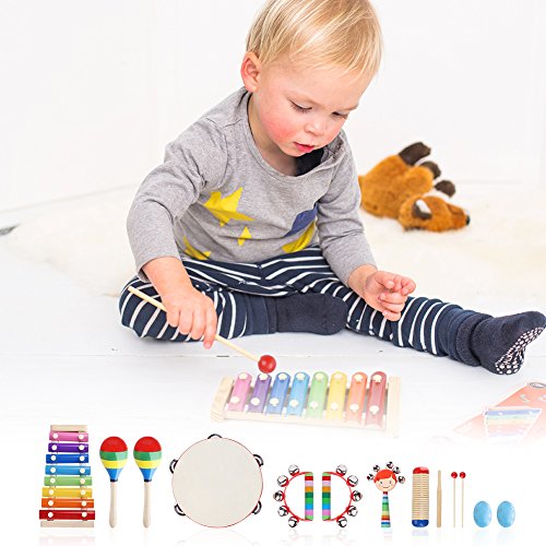 6 YISSVIC+Instruments+Xylophone+Tambourine+Educational