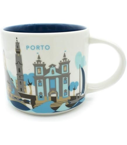 Amazon.com | STARBUCKS Portugal You Are Here YAH Coffee Mug
