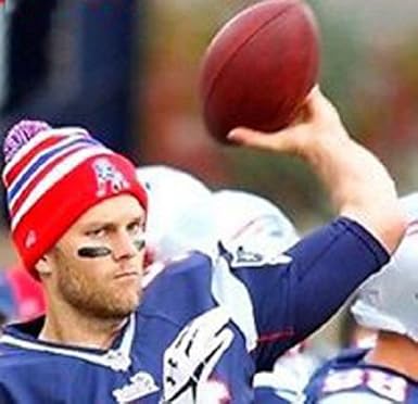 Amazon Com New Era New England Patriots Throwback On Field Embroidered Beanie Fold Cap Sports Fan Beanies Clothing