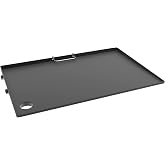 Masterbuilt&reg; Gravity Series 1050 Digital Charcoal Grill and Smoker Pre-Seasoned Steel Flat-Top Griddle Accessory Insert with 435 Cooking Square Inches in Black, Model MB20181622