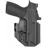 Tulster Oath IWB Kydex Holster fits: Smith & Wesson M&P Shield X | Optic Compatible Inside The Waistband Appendix Concealed Carry