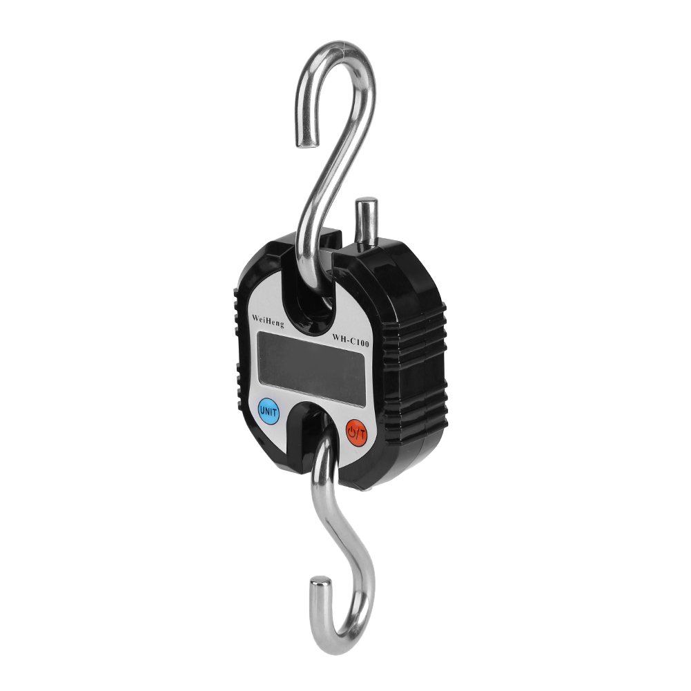 Luggage Scale Electronic Scale Digital Fishing Hook Postal Scale Portable Hook Scale Mini Portable Digital Weight with L - Image 3