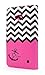 Lumia 640 Case, NageBee [Kickstand Feature] Premium PU Leather Flip Fold Wallet Case with [ID&Credit Card Slot] for Microsoft Lumia 640 LTE/ Nokia Lumia 640 (Wallet Pink Chevron)