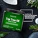 Tea Tree Oil Face Cream by Majestic Pure – Therapeutic Grade, Infused with Ceramides, for Acne Prone Skin Care – Fights breakouts and Fungus – Moisturizing, 8 ozthumb 2
