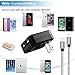 Sunggo Dual wall charger iPhone iPad Charger / Samsung Android Micro USB Charger / Travel Dual-USB 2.4 A Wall Charger + 2 Pack（6Ft 10Ft） iPhone lightning Cable