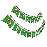 Maplelon Football Birthday Party Banner | Sports Bday Bunting Sign Decorations