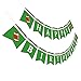 Maplelon Football Birthday Party Banner | Sports Bday Bunting Sign Decorations