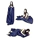 b.m.c Bundle Monster | Sleeping Bag Liner Travel Sheet Camping Sleep Sack | Lightweight, Compact, Zippered Microfiber Fleece | Add Up to 10F Extra for Cold Weather Climates |Soft, Warm & Cozy