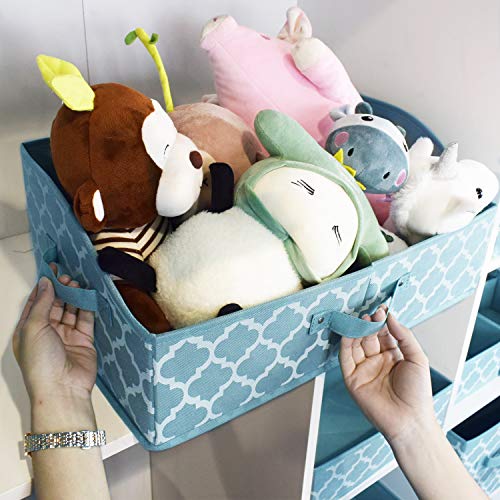 homyfort Cloth Storage Cube Bins, Foldable Trapezoid Storage Basket Box