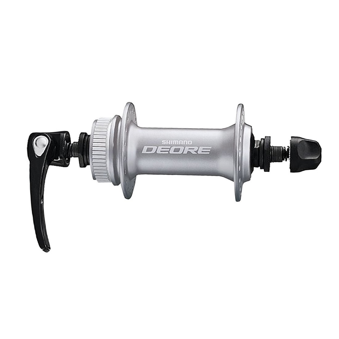 Shimano Unisex - Adults Deore HBM6000 Front Hub Silver One Size — image 1