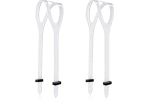 XIHIRCD 2pcs Scuba Mask Strap, Dive Mask Strap Replacement Snorkeling Mask Strap Universal Silicone Mask Strap for Diving Swi
