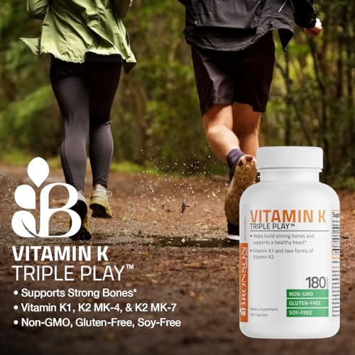 Vitamin K Triple Play (Vitamin K2 MK7 / Vitamin K2 MK4 / Vitamin K1