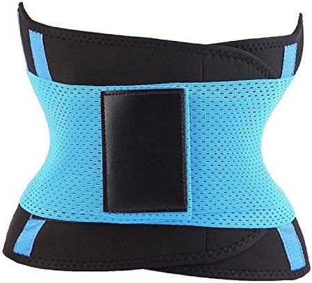 HrGlass Training Waist Cincher Training Belt (Small, Blue)
