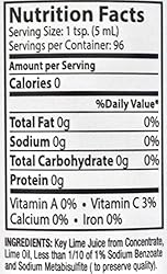 100% Authentic Key Lime Juice 16 Oz