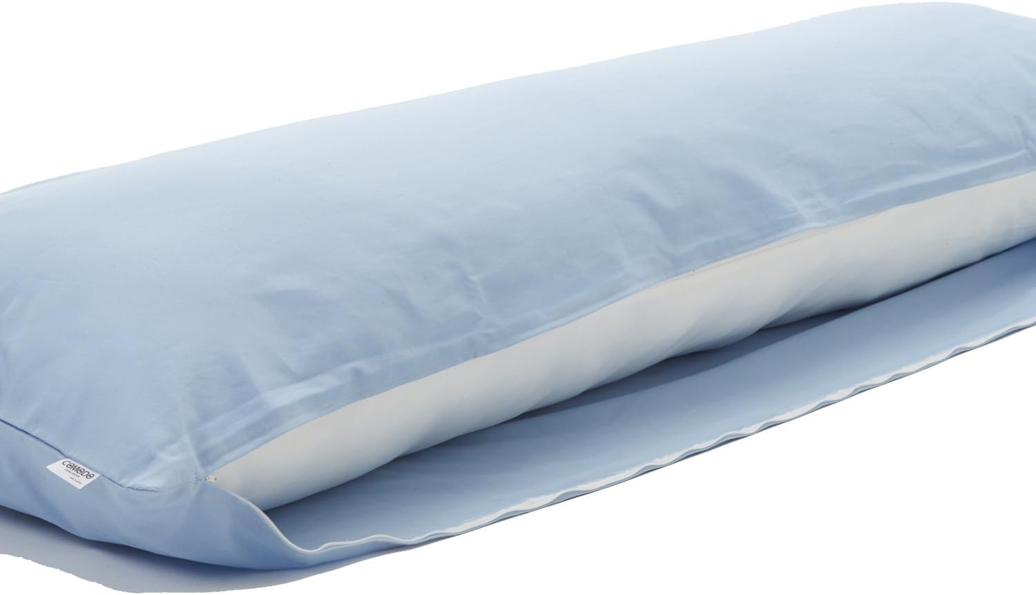 Comodo Original CMC9000R Body Pillow Cover with Zipper 100% Cotton Dakimakura Pillow Case [Made in Japan] (Morning Star Blue, 20 x 63 inch (160cm x 50cm))