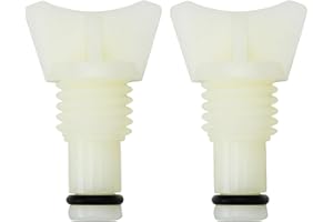 Be In Your Mind 2pcs Car Radiator Drain Plug Cock Petcock Radiator Part 23322-54010 2332254010 Compatible with Toyota Compati