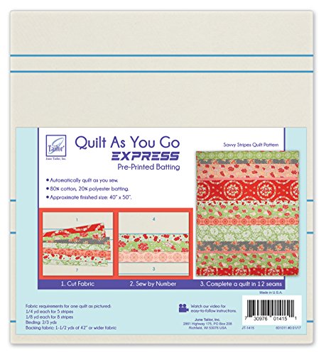 June Tailor Express Quilt Series Go (C) -Savvy Stripes