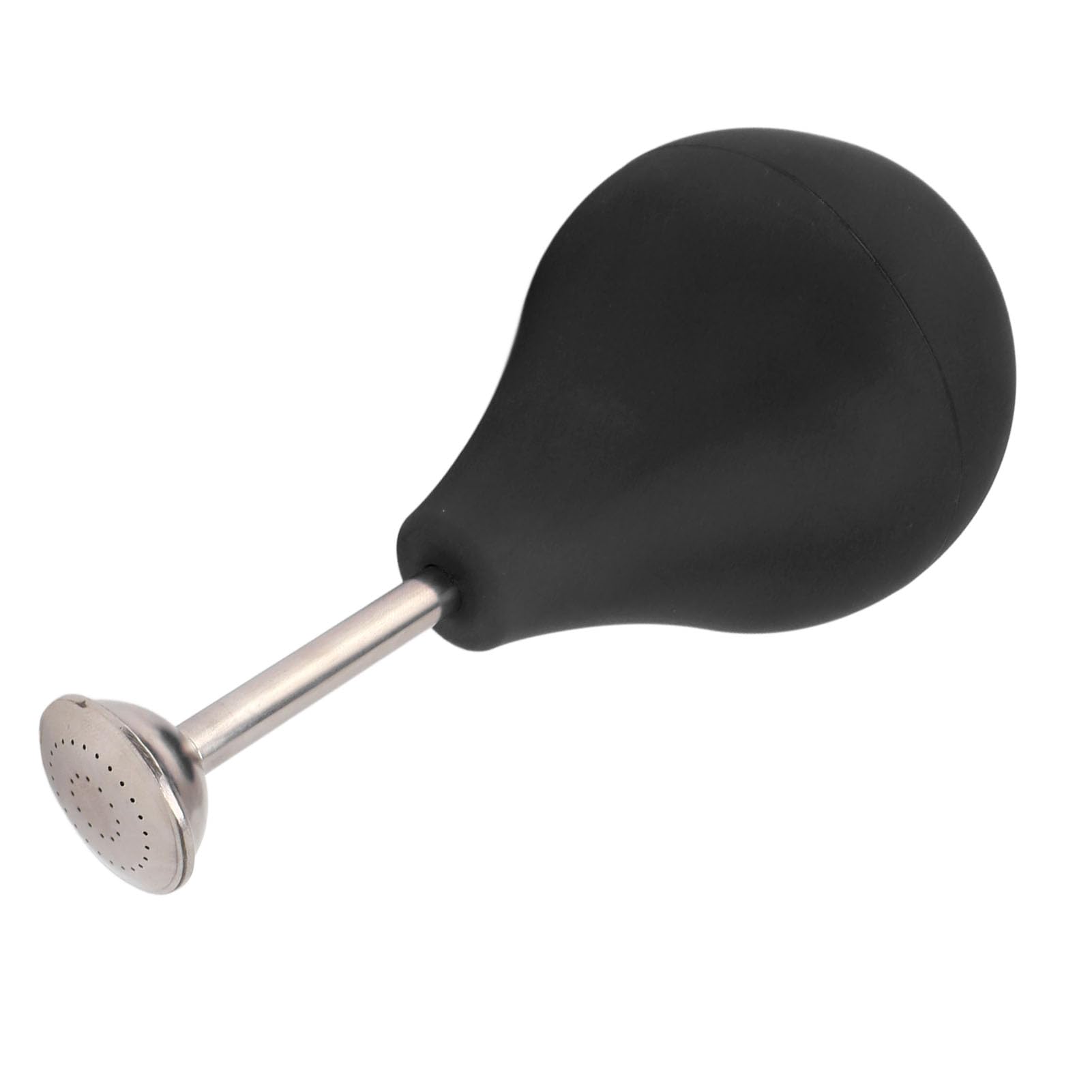 Ball Sprayer For Watering, Ball Shower, Plant Watering Ball Shower 224ml Silicone Garden Watering Ball Shower with Long Spout for Home (Black)