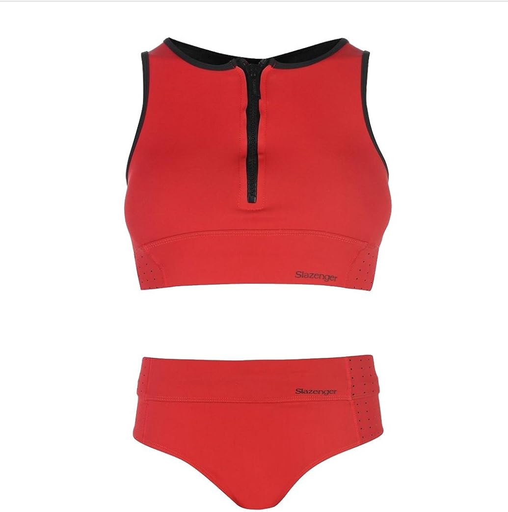 slazenger zip swimsuit