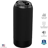 ZAAP BOOMBOX Bluetooth Wireless speaker with Built-In Microphone, 15 Hours Playtime/33-Foot Bluetooth Range/3D Bass,12-Watts/Award winning Design for Outdoor/Desktop & Sports (Black)